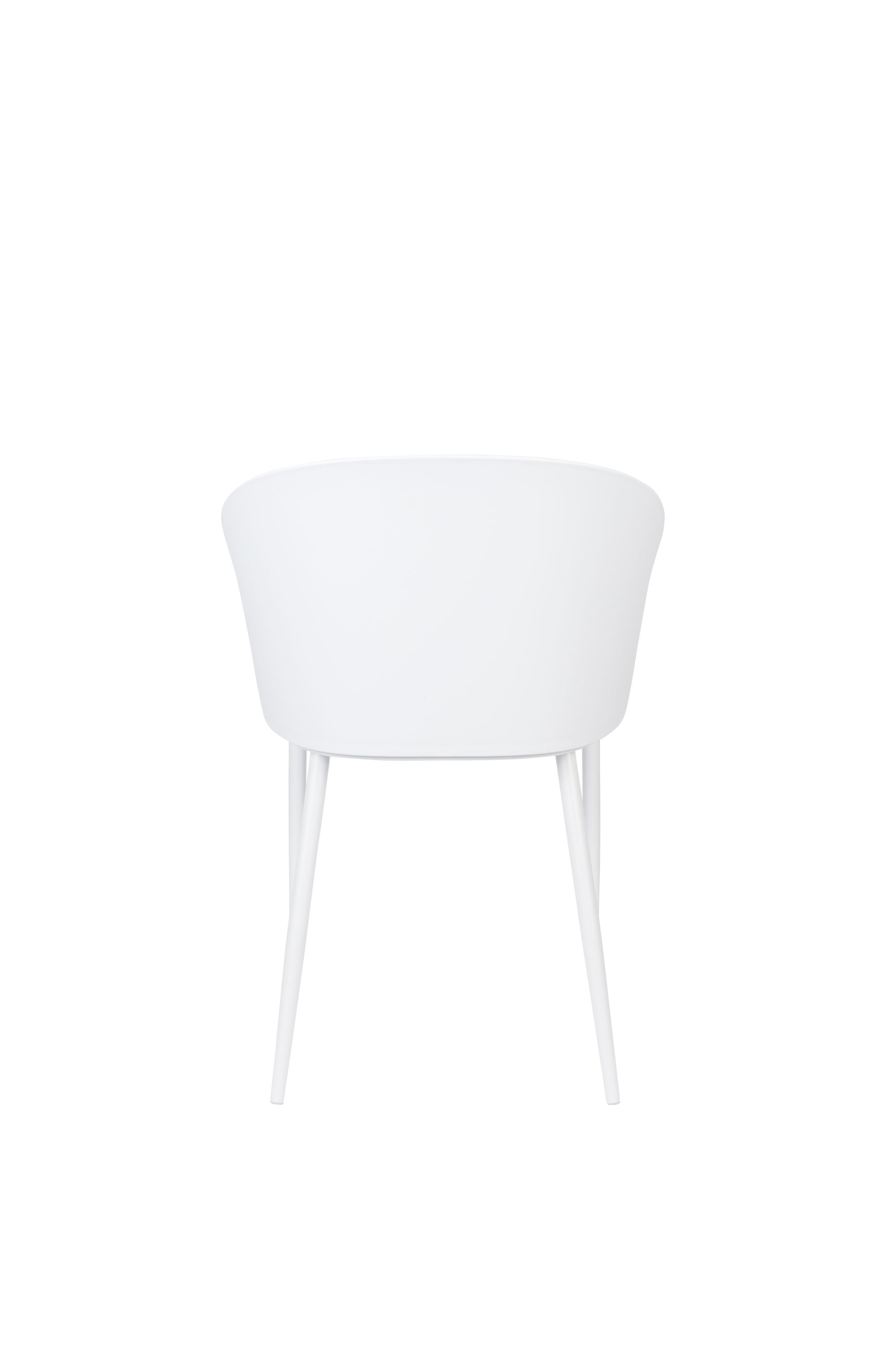 Set of 2 Gigi All White Dining Chair